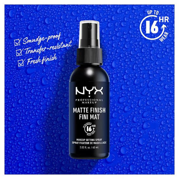 NYX Professional Makeup Setting Spray Matte, UK version
