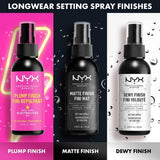 NYX Professional Makeup Setting Spray Matte, UK version