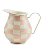 MacKenzie-Childs Rosy Check pitcher 3L, imported from the UK