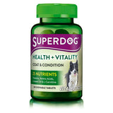 Vitabiotics SuperDog Health & Vitality - 60 Chewable Tablets GOODS Boots