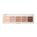 MUA 5 Shade Eyeshadow Palette Neutral Wanderlust Powder Makeup