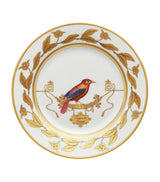GINORI 1735 Volière Tangara Du Canada Dessert Plate 22cm