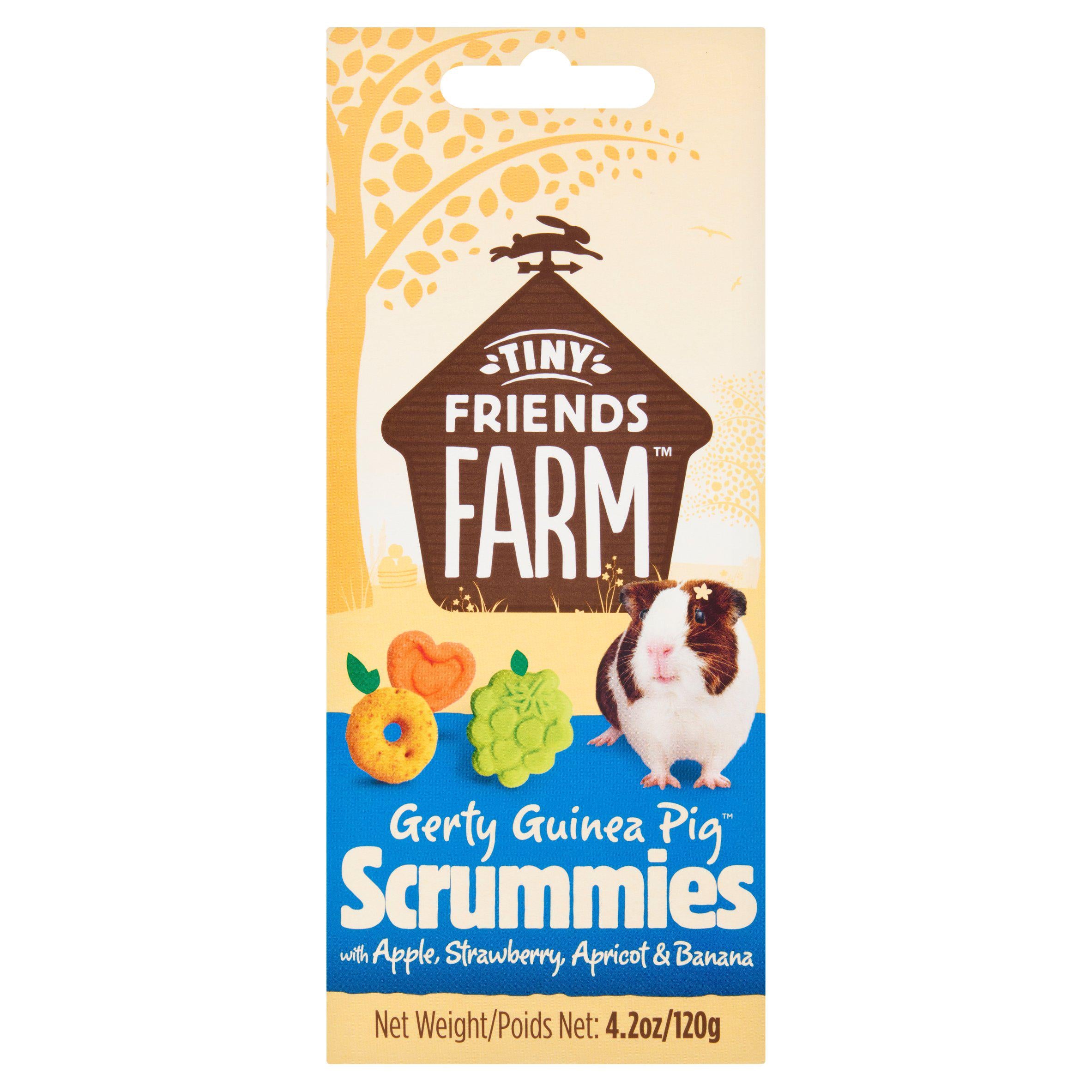 Tiny Friends Farm Gerty Guinea Pig Scrummies 120g GOODS Sainsburys