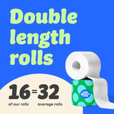 Who Gives A Crap Classic Soft Double Length Toilet Roll 16 per pack - McGrocer