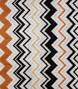 Soft Cotton Guest Towel with All-Over Zigzag Pattern, 40cm x 70cm