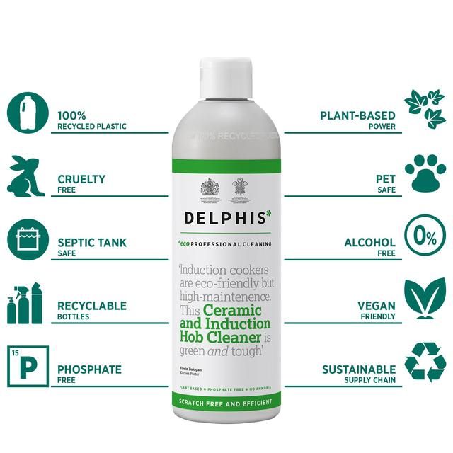 Delphis Eco Ceramic and Induction Hob Cleaner 500ml