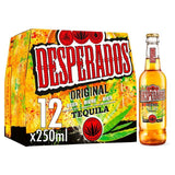 Desperados Tequila Lager Beer Bottles 12 x 250ml