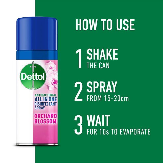 Dettol All-in-One Antibacterial Spray Orchard Blossom 400ml