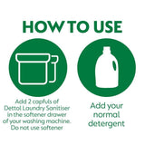 Dettol Antibacterial Laundry Cleanser Liquid Sensitive 2.5L