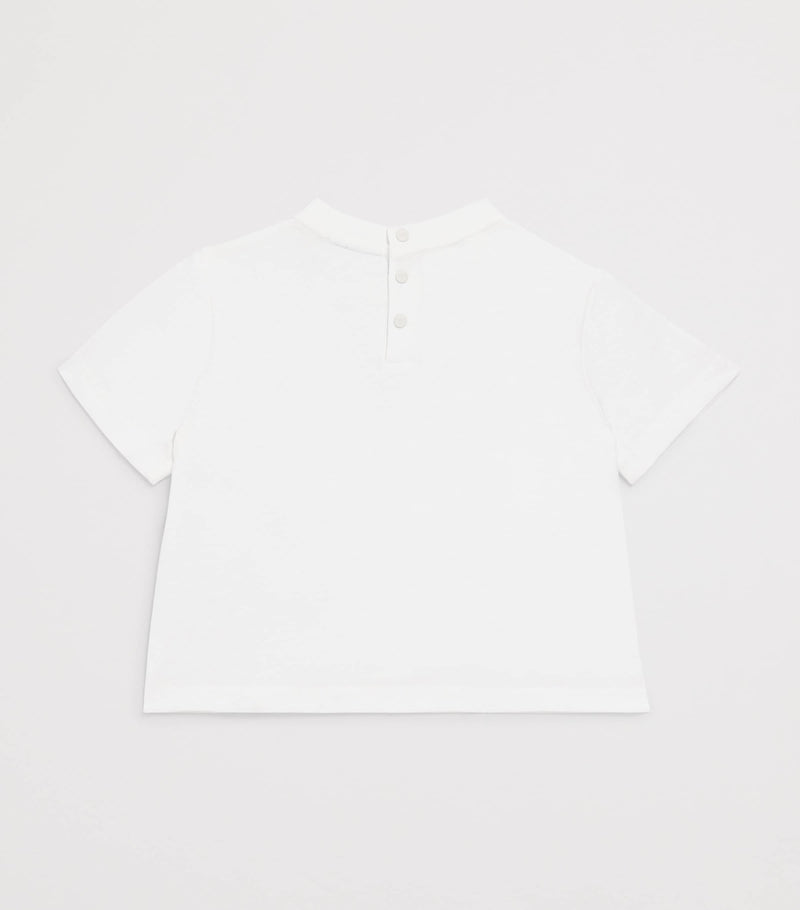 Emporio Armani Kids Cotton Jersey Patch T-shirt 6-36 months - British product