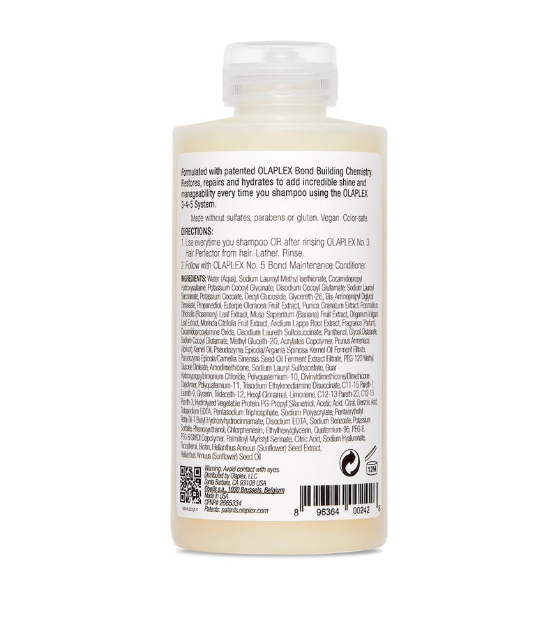 Olaplex No.4 Bond Maintenance Shampoo 250ml, imported from the UK