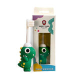Smiley Clinic Kids Dinosaur Toothbrush Forest Green (British brand)
