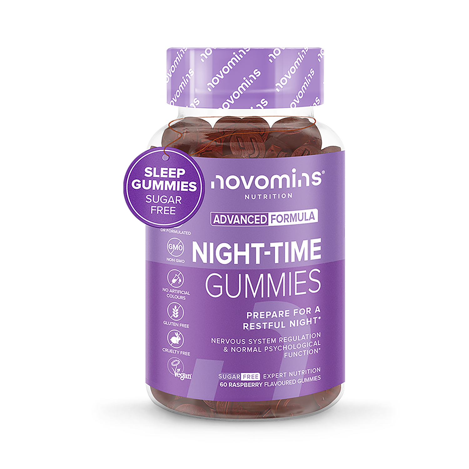 Novomins Night-Time 60 Gummies - 998245