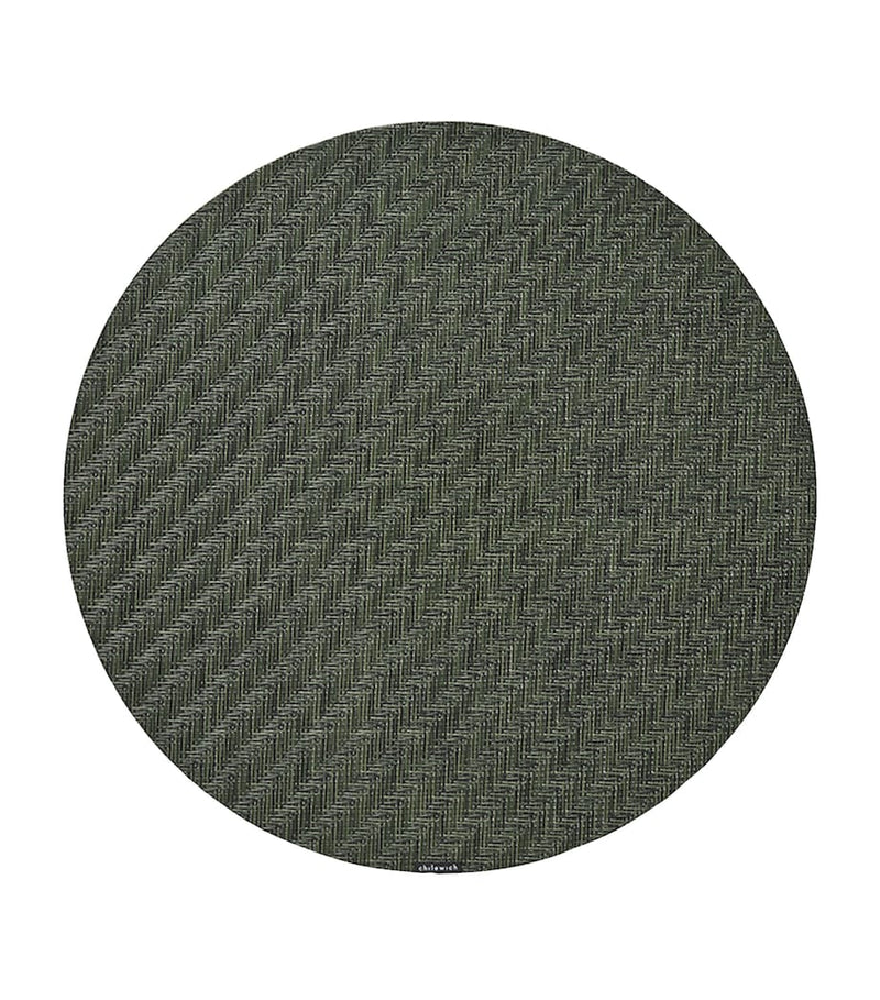 Chilewich TerraStrand Foxtail round placemat 38cm - British product