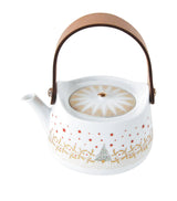 Bernardaud Noël 8-Cup Porcelain Teapot