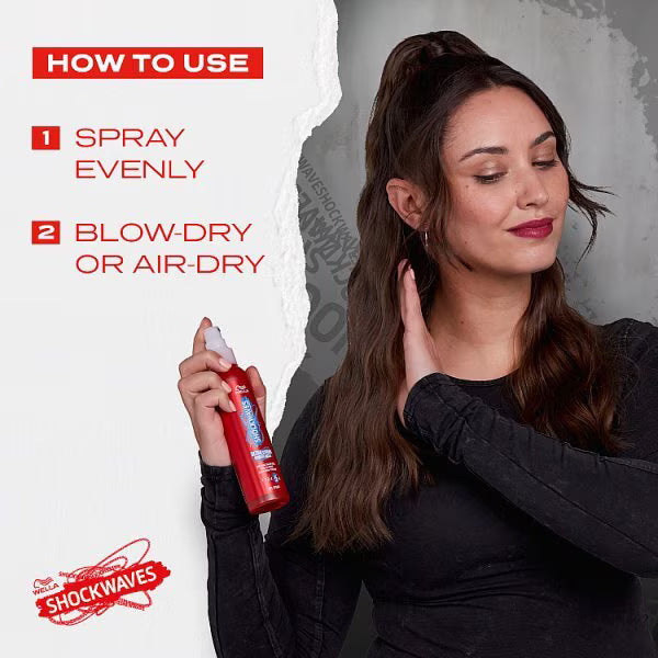 Wella Shockwaves gel spray 150ml (British brand)