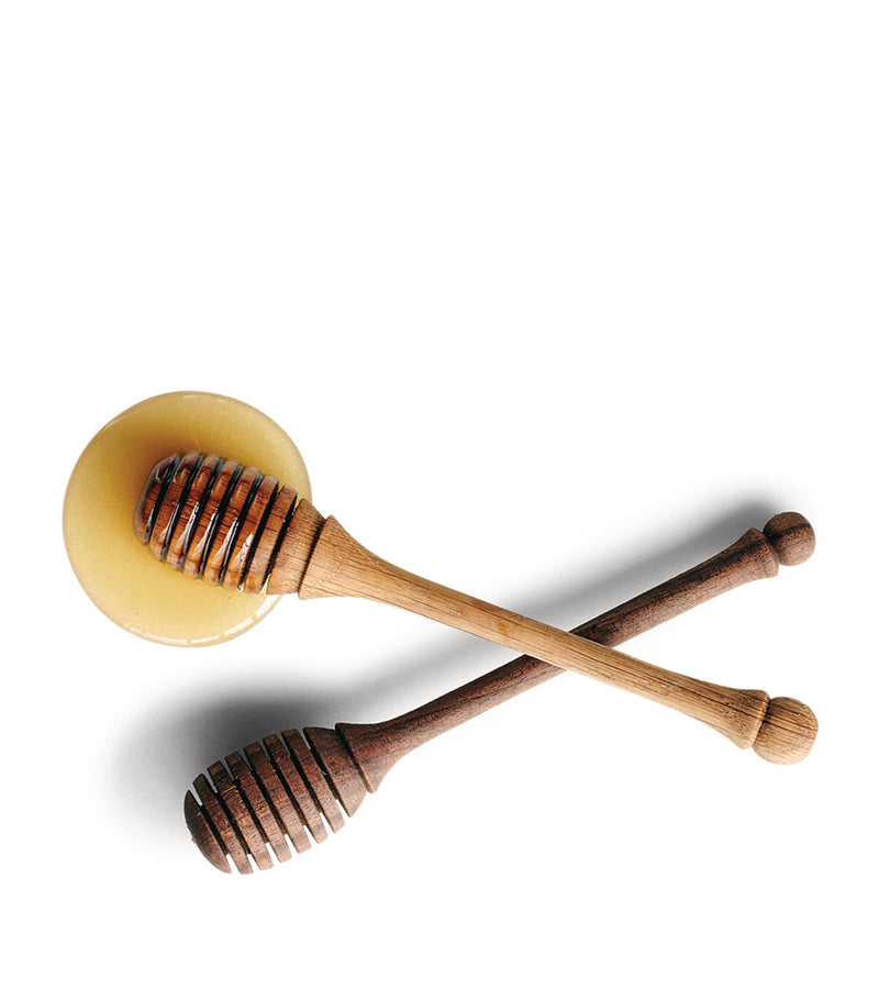 The London Honey Company hand-turned wooden honey dipper (British brand)