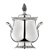 Christofle Silver-Plated Malmaison Covered Sugar Bowl
