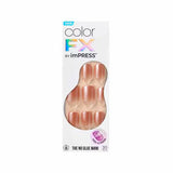 DNR Kiss Impress Color FX Press-On Nails Last Call Neutral 33 Pack