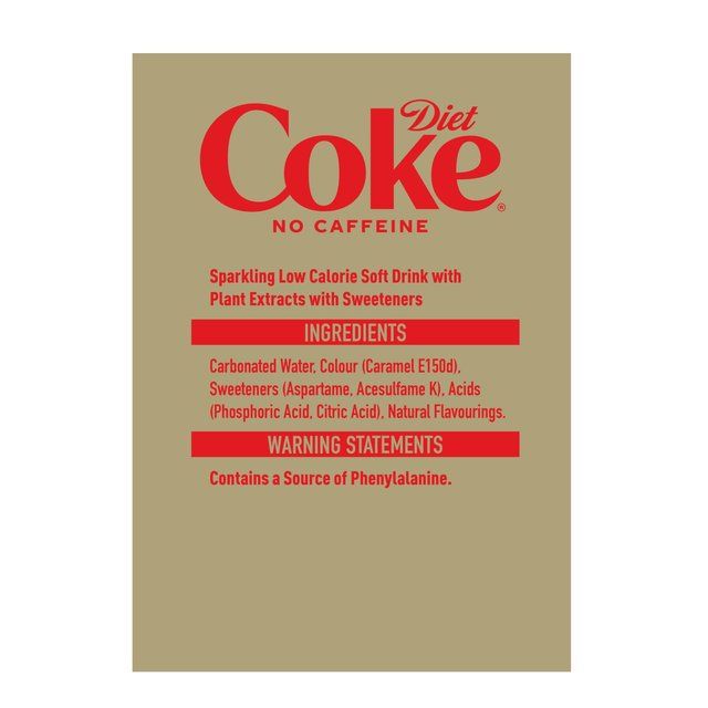 Diet Coke Caffeine Free 2L