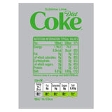 Diet Coke Sublime Lime 8 x 330ml
