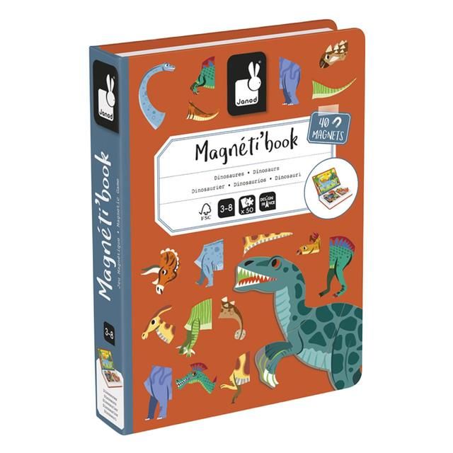 Dinosaur Magneti Book