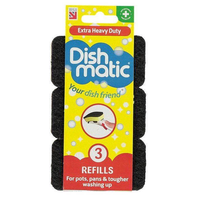 Dishmatic Extra Heavy Duty Refills 3 per pack