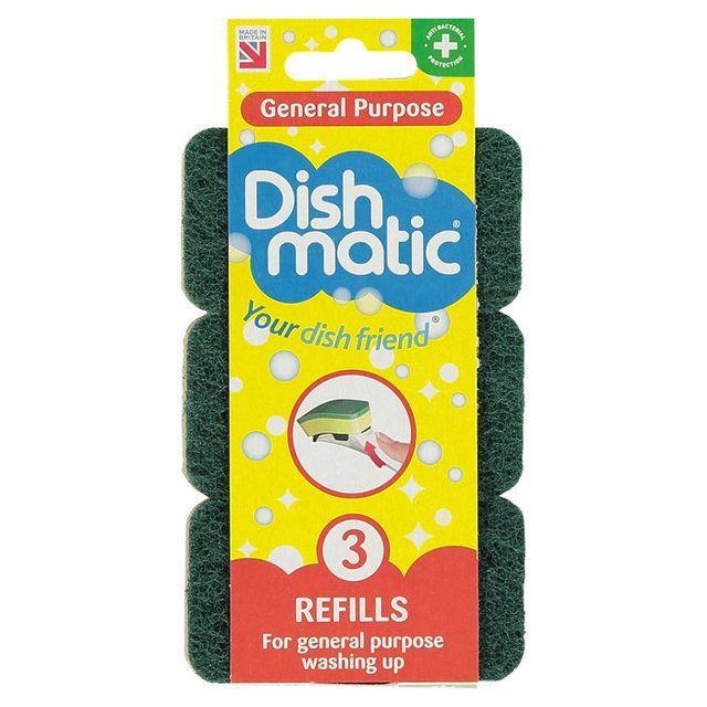 Dishmatic General Purpose Refills 3 per pack