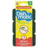 Dishmatic General Purpose Refills 3 per pack