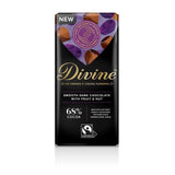 Divine 68% Dark Chocolate with Fruit & Nut 90g
