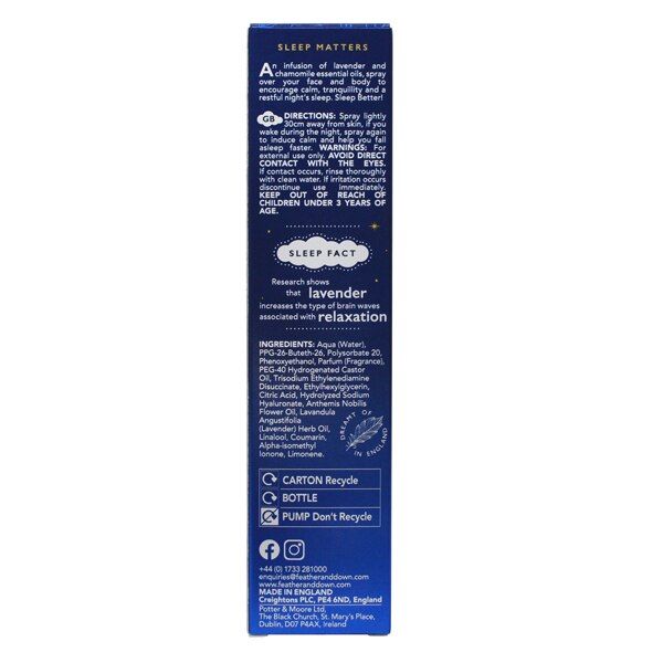DNR Feather & Down Calming Sleep Mist