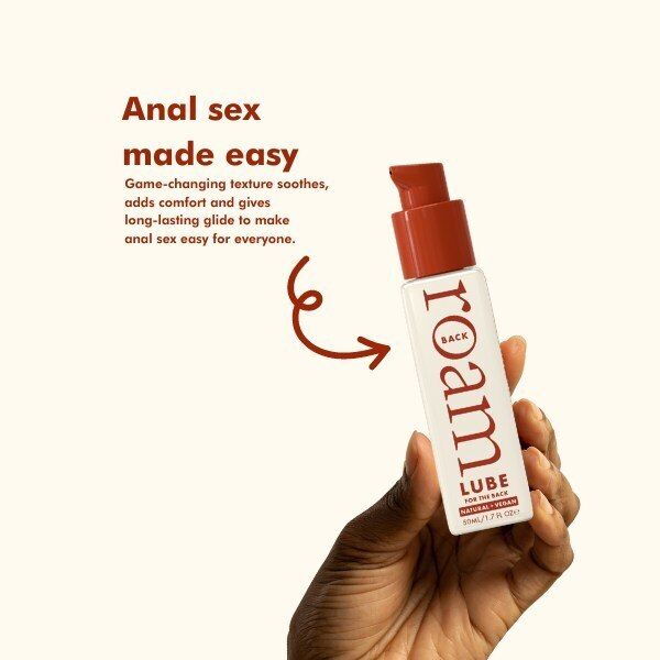 DNR ROAM Back Water Based Vegan Lube 50ml