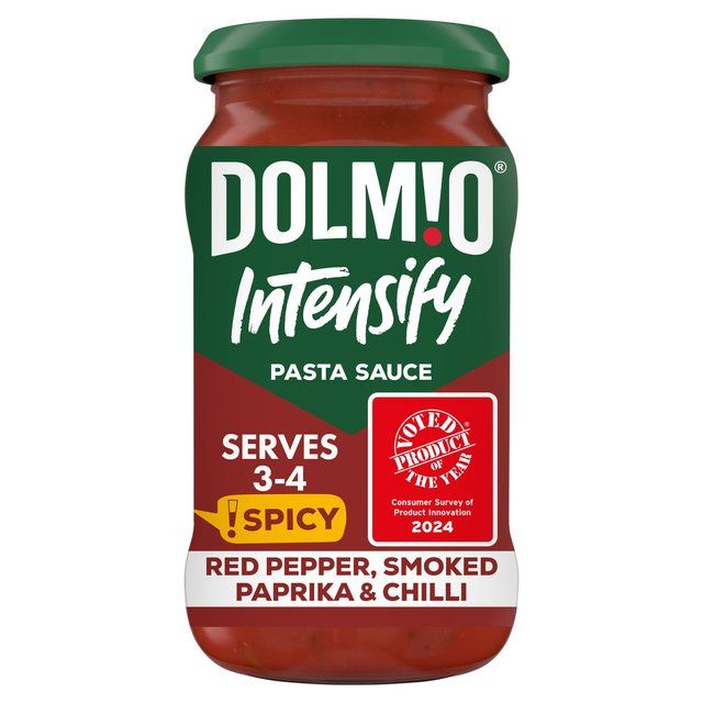 Dolmio Intensify Spicy Red Pepper Smoked Paprika & Chilli Pasta Sauce 400g
