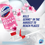 Domestos Power Foam Toilet & Bathroom Cleaner Spray Floral Burst 450ml