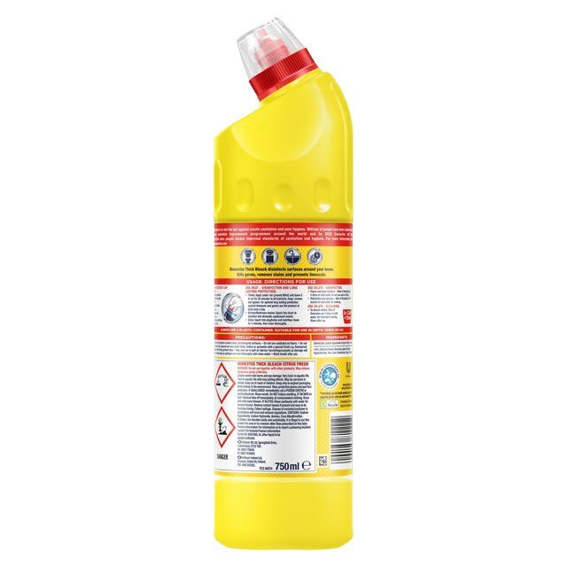 Domestos Thick Bleach Citrus Fresh 750ml