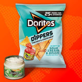 Doritos Dippers Hint of Sour Cream & Onion Tortilla Chips Sharing Bag 230g