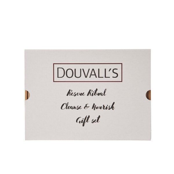 Douvall's Rescue Ritual Cleanse & Nourish Skincare Gift set