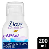 Dove Shower Mousse Foam Renew Shower & Shave 200Ml