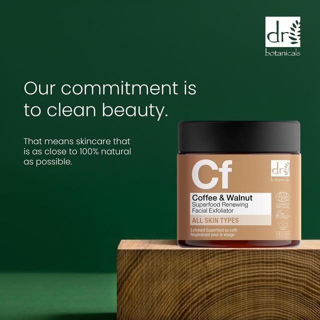 Dr Botanicals Apothecary Coffee Superfood Renewing Facial Exfoliator 60ml