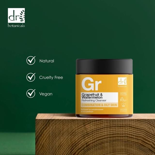 Dr Botanicals Apothecary Grapefruit & Watermelon Refreshing Cleanser 60ml
