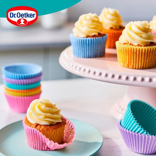 Dr. Oetker Pastel Cupcake Cases 72 per pack