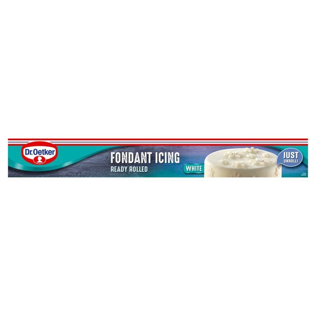 Dr. Oetker Ready Rolled White Fondant Icing 450g