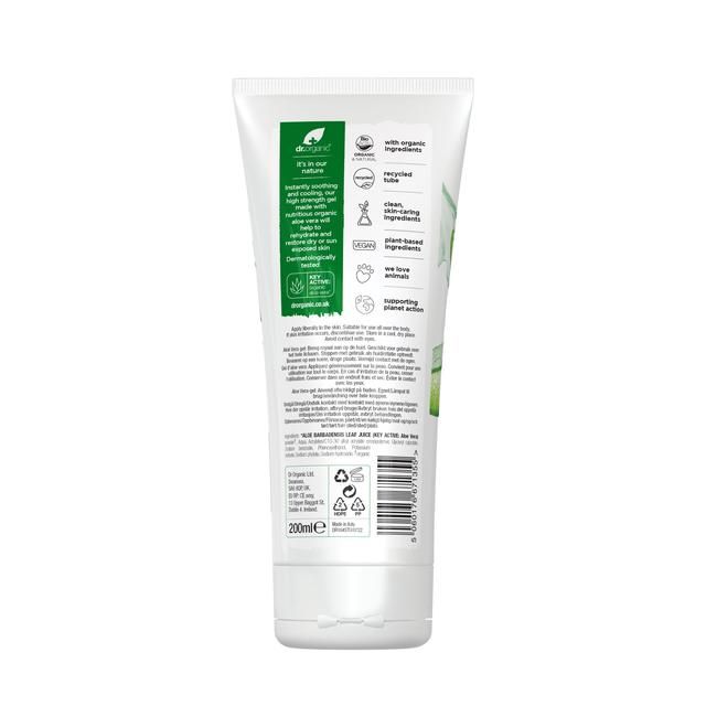 Dr Organic Aloe Vera Gel 200ml