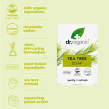 Dr Organic Tea Tree Soap 100g