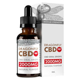 Dragonfly CBD Cannabidiol Oil 2000mg 7.4% - 30ml