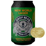 Drop Bear Beer Co. New World Lager 0.5% 330ml