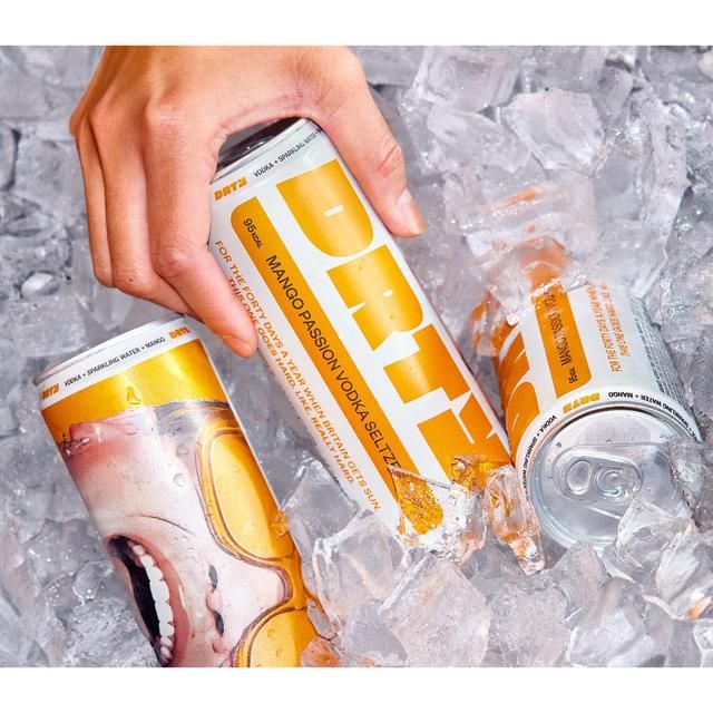 DRTY Mango Passion Vodka Seltzer 12 x 330ml