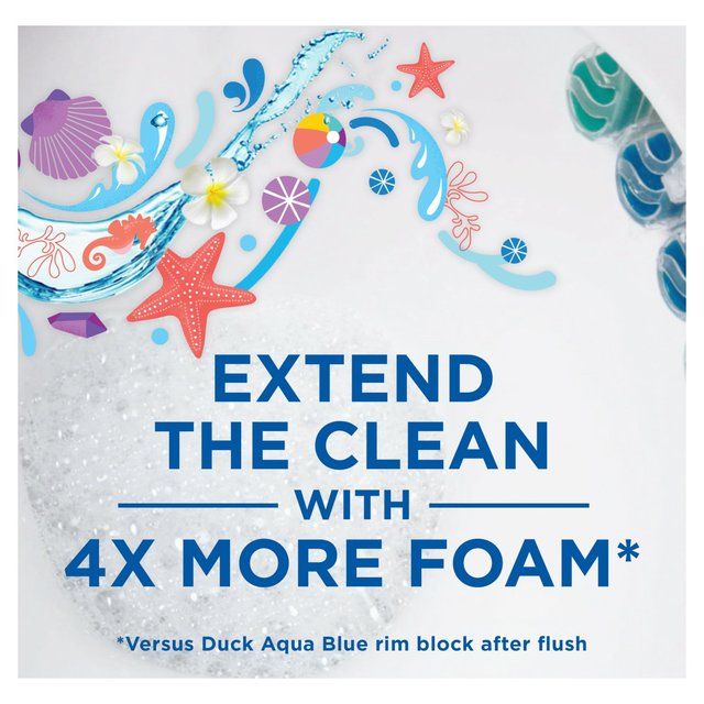 Duck Active Clean Toilet Rim Block Marine 37g
