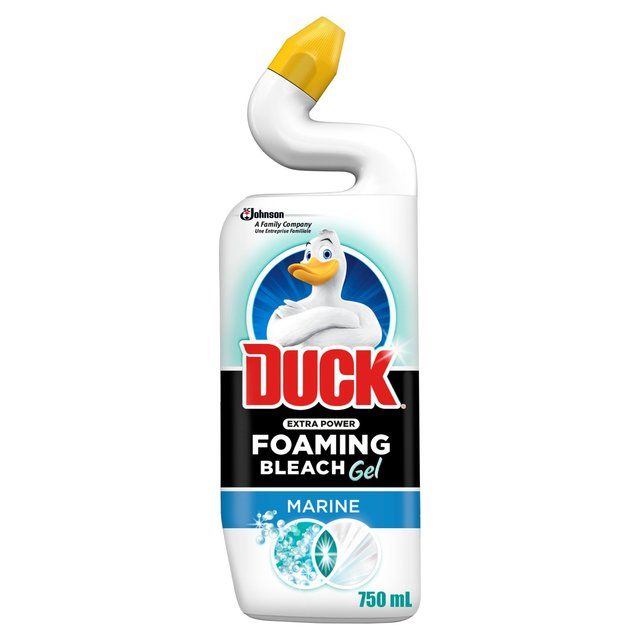Duck Foaming Bleach Gel Toilet Liquid Cleaner Marine 750ml