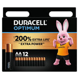 Duracell Optimum AA Batteries 12 per pack